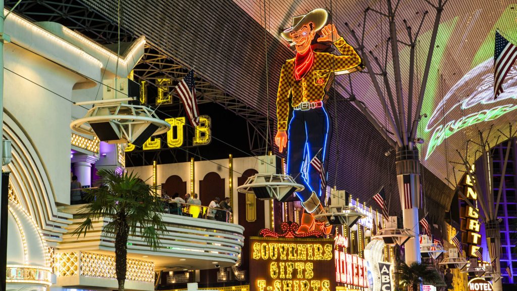 Vegas Vic in Fremont Street